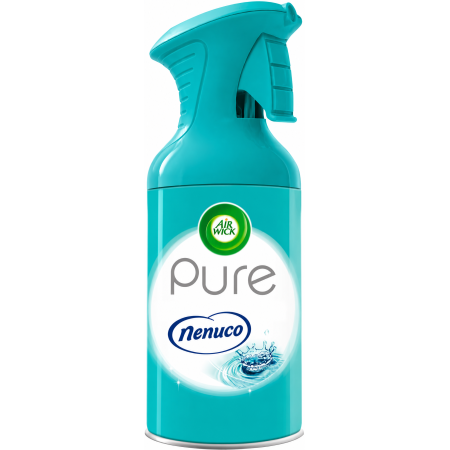 Ambientador Air Wick Pure Nenuco | Frescura limpia y aroma infantil sin residuos húmedos