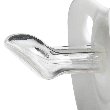 Chupete y broche In the sea azul 6-18 meses anatómico silicona. Suavinex