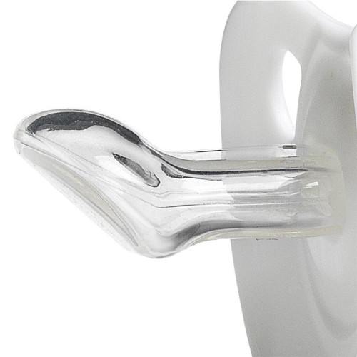 Chupete y broche In the sea azul 6-18 meses anatómico silicona. Suavinex