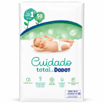 Dodot Cuidado Total Talla 1 50 Pañales | Protección Suave y Cuidado Delicado para Recién Nacidos