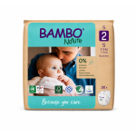 Pack Ahorro Bambo Nature Talla 2 Ecológicos 30 Pañales | Protección Natural y Suavidad Premium para tu Bebé
