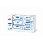 Dodot Pure Aqua 12x48 Toallitas | Pack Ahorro con 99% Agua y Máxima Suavidad para Bebé