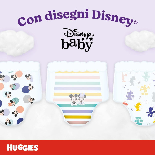 Huggies Little Movers Talla 4 (7-18 kg) Pack Ahorro 150 Pañales (3x50) – Libertad de Movimiento y Protección Total