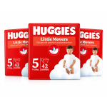 Huggies Little Movers Talla 5 (11-25 kg) 3x42 – Máxima Libertad y Protección para Niños Activos