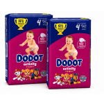 Pañales Dodot Activity Talla 4 Pack Ahorro 2x58 (116 Uds) | Máxima Absorción