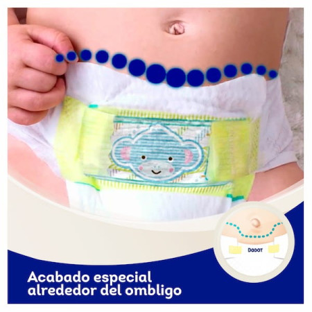 Dodot Sensitive Talla 4 (9-14 kg) 96 Pañales (2x48) – Barrera Stop Fugas y Suavidad Extrema