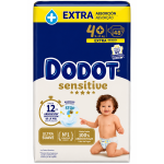 Dodot Sensitive Talla 4+ Extra Absorción | Hasta 12h de protección y máxima suavidad para tu bebé