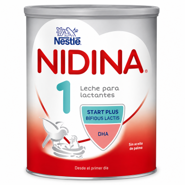 Nestlé NIDINA 1 Premium Leche Inicio 0-6 meses | Fórmula Bebé Desde Nacimiento