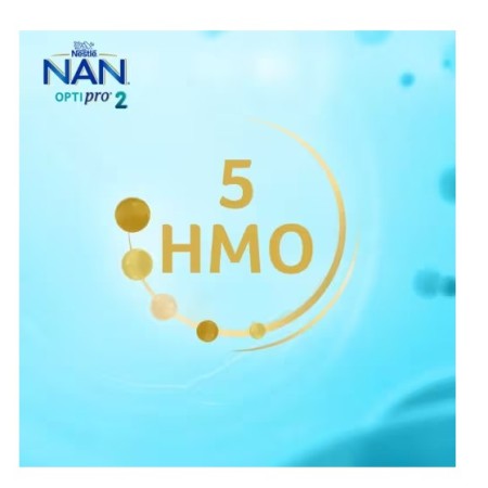 Nestlé NAN Optipro 2 Formato Ahorro 1,2 kg – Leche de Continuación Desde los 6 Meses