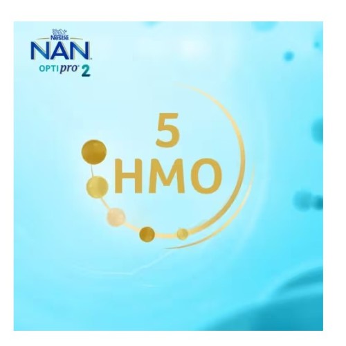 Nestlé NAN Optipro 2 Formato Ahorro 1,2 kg – Leche de Continuación Desde los 6 Meses