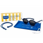Gafas de Sol Mustela Polarizadas Ecológicas Redondas | Protección UV con cordón de sujeción, funda y pañito de limpieza