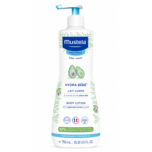 Loción Corporal Mustela Hydra Bébé | Hidratación suave y protección diaria para bebés