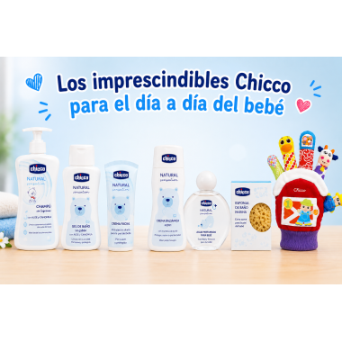Pack Súper Ahorro Chicco Natural Sensation | Higiene, Cuidado y Diversión para Bebé