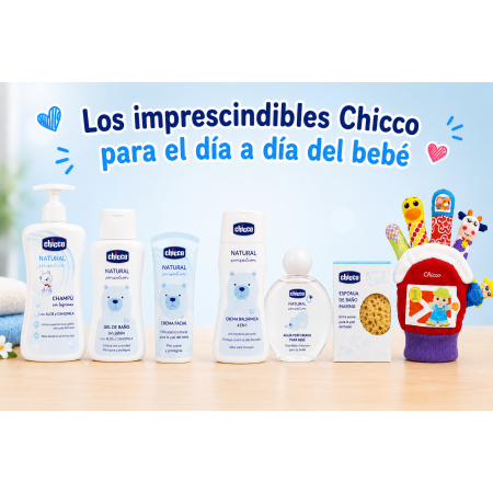Pack Súper Ahorro Chicco Natural Sensation | Higiene, Cuidado y Diversión para Bebé