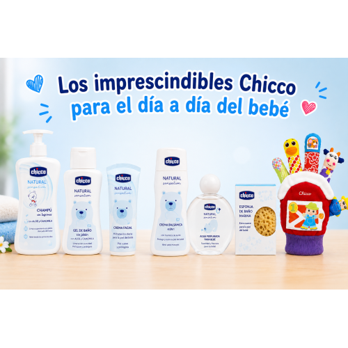 Pack Súper Ahorro Chicco Natural Sensation | Higiene, Cuidado y Diversión para Bebé