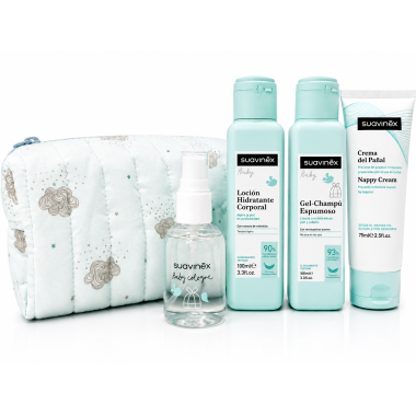 Neceser de Tela Baby Care Essentials Suavinex | Más Pañales