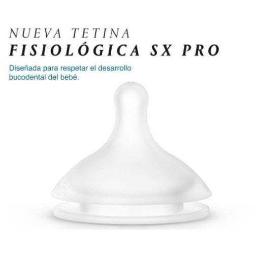 Biberón Suavinex SX Pro Pack 2 x 360 ml flujo denso Violeta y coral  | Biberón fisiológico bebé cereales