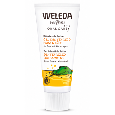 Pasta Dentífrica Caléndula Niños 50 ml Weleda – Cuidado Bucal Natural sin Flúor