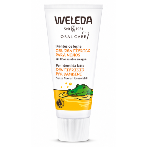 Pasta Dentífrica Caléndula Niños 50 ml Weleda – Cuidado Bucal Natural sin Flúor
