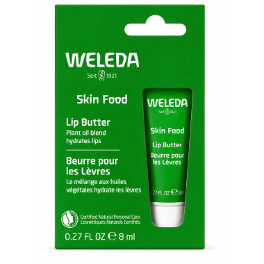 Bálsamo Labial Skin Food Reparador 8 ml Weleda – Hidratación y Protección Intensiva