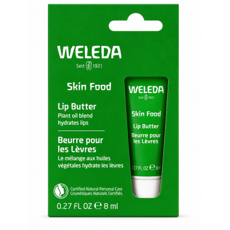 Bálsamo Labial Skin Food Reparador 8 ml Weleda – Hidratación y Protección Intensiva