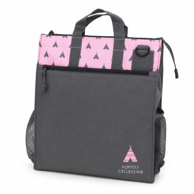 Bolsa Maternal Olmitos Tipi Pink Bolso Carrito Bebé con Compartimentos