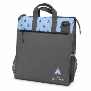 Bolsa Maternal Olmitos Tipi Blue Bolso Carrito Bebé con Compartimentos