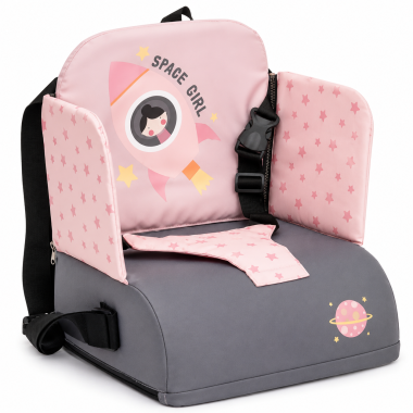 Asiento Elevador Plegable Olmitos Space Girl Portátil Ligero +12m