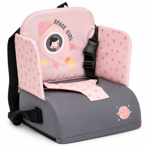 Asiento Elevador Plegable Olmitos Space Girl Portátil Ligero +12m