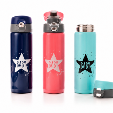Termo para Líquidos Olmitos Star Navy 500 ml Acero Inoxidable Bebé