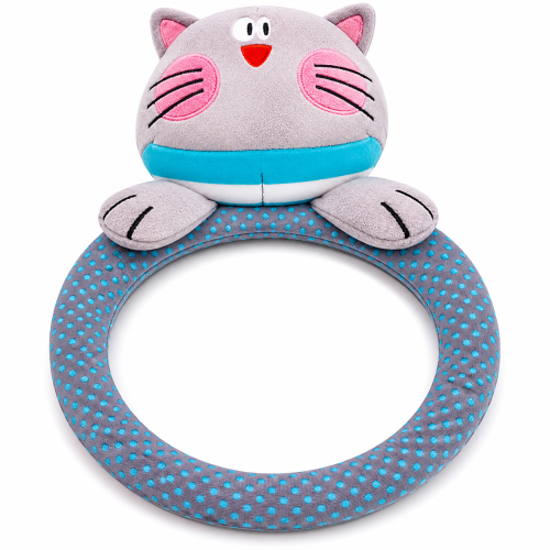 Espejo Retrovisor Bebé Cat Olmitos Peluche Seguridad Coche Contramarcha