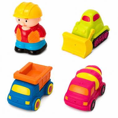 Set de 4 Juguetes de baño "campo". Olmitos