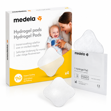 Parches de Hidrogel Medela 4 Uds | Alivio Pezones Lactancia