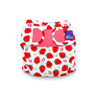 Pañal Reutilizable Bambino Mio Fresas – Ajustable, Cómodo y Ecológico