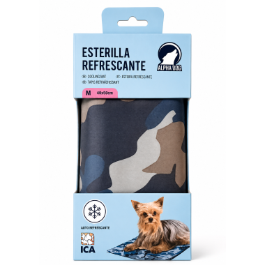 Tu mascota también merece estar fresquita!
Esterilla auto refrescante para un descanso más cómodo durante el verano.