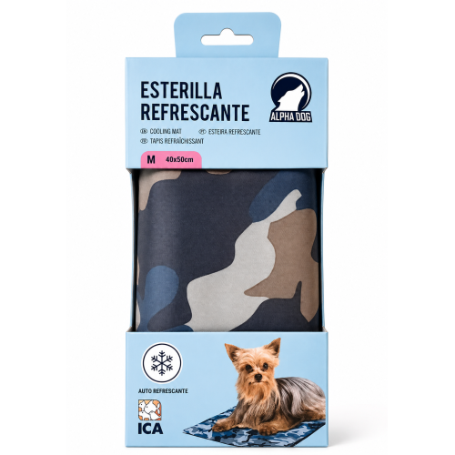 Tu mascota también merece estar fresquita!
Esterilla auto refrescante para un descanso más cómodo durante el verano.