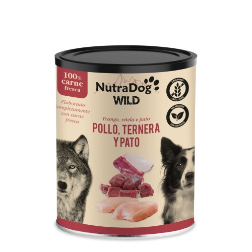 🐔🥩🦆 Nutrición natural en cada bocado
💪 Proteínas de alta calidad para perros felices y llenos de energía.