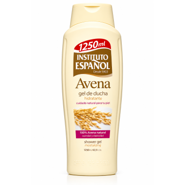 Gel de Ducha Hidratante con Avena Instituto Español 1250 ml | Suavidad y Cuidado para Piel Sensible