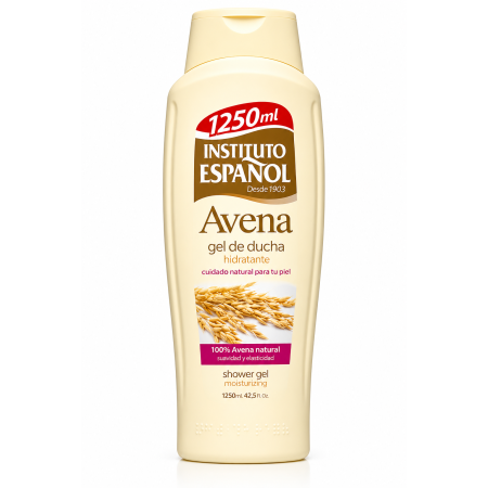 Gel de Ducha Hidratante con Avena Instituto Español 1250 ml | Suavidad y Cuidado para Piel Sensible
