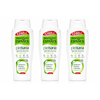 Pack Ahorro Champú Piel Sana Instituto Español 3 x 750 ml | Limpieza Suave para Toda la Familia