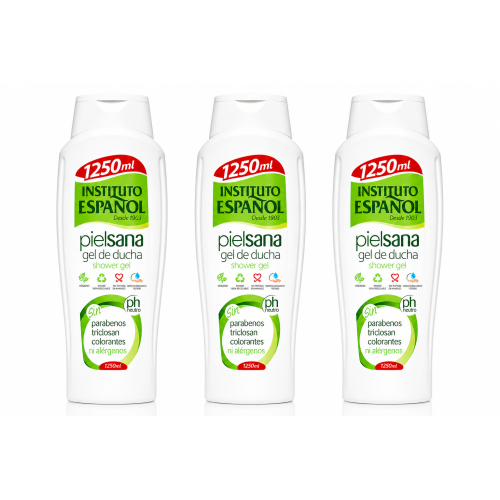 Pack Ahorro Champú Piel Sana Instituto Español 3 x 750 ml | Limpieza Suave para Toda la Familia