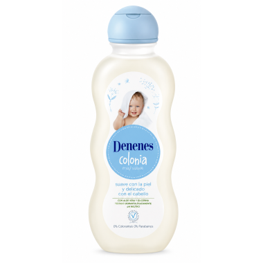 Colonia Denenes Muy Suave 600 ml | Fragancia Delicada para Bebés y Niños con Ingredientes de Origen Natural