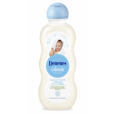 Colonia Denenes Muy Suave 600 ml | Fragancia Delicada para Bebés y Niños con Ingredientes de Origen Natural