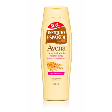 Loción Hidratante de Avena Instituto Español 500 ml | Hidratación Diaria, Suavidad y Nutrición para Piel Seca