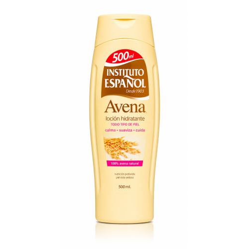 Loción Hidratante de Avena Instituto Español 500 ml | Hidratación Diaria, Suavidad y Nutrición para Piel Seca