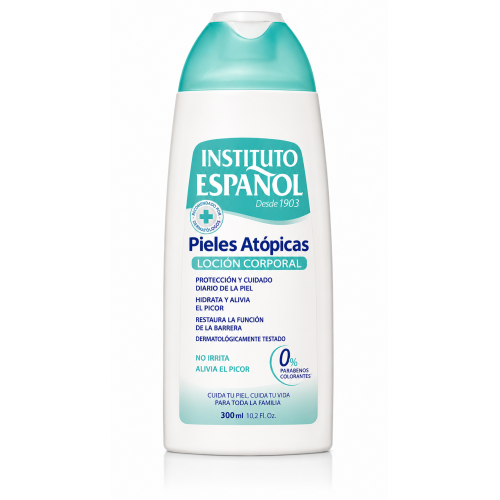 Loción Corporal Piel Atópica Instituto Español 300 ml | Hidratación Ligera y Alivio Diario