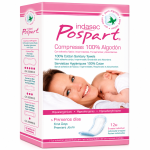 Compresas Postparto Indasec Pospart 100% Algodón Primeros Días 12 uds | Máxima Protección y Suavidad para el Postparto