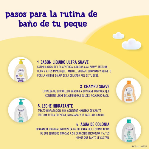 Jabón Líquido Ultra Suave Nenuco 200 ml | Higiene Delicada para la Piel del Bebé