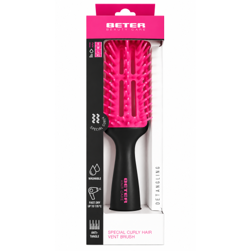 Cepillo Desenredante Deslia Special Curly Hair Beter | Cabello Rizado y Ondulado