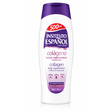 Loción Regeneradora de Colágeno Instituto Español 500 ml | Hidratación, Firmeza y Elasticidad para la Piel